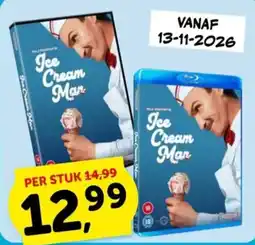 Boekenvoordeel Ice Cream Man aanbieding