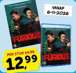 Boekenvoordeel Furious aanbieding