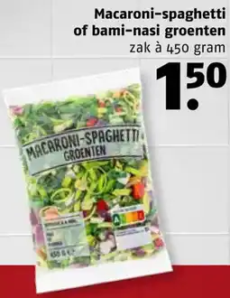 Poiesz Macaroni-spaghetti of bami-nasi groenten aanbieding