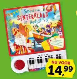 Boekenvoordeel Sinterklaas liedje aanbieding