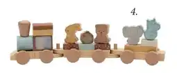 Babypark Jollein houten speelgoedtrein aanbieding