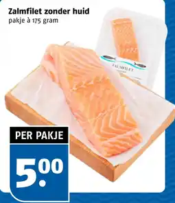 Poiesz Zalmfilet zonder huid aanbieding