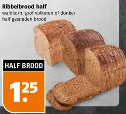 Poiesz Ribbelbrood half aanbieding