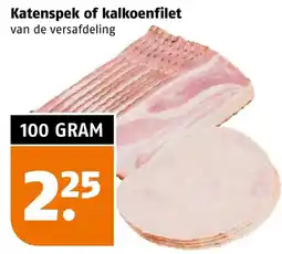 Poiesz Katenspek of kalkoenfilet aanbieding