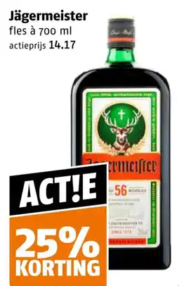 Poiesz Jägermeister aanbieding