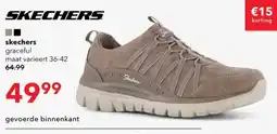 Scapino skechers graceful aanbieding