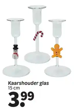 Wibra Kaarshouder glas aanbieding