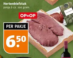 Poiesz Hertenbiefstuk aanbieding