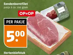 Poiesz Hertenbiefstuk aanbieding