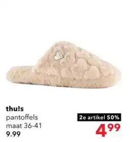 Scapino thu!s pantoffels aanbieding