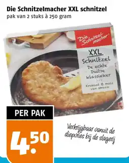 Poiesz Die Schnitzelmacher XXL schnitzel aanbieding