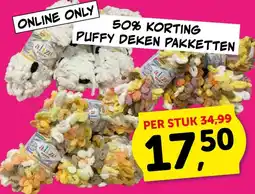 Boekenvoordeel alize puffy deken pakketten aanbieding