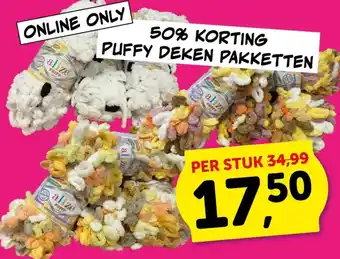 Alize puffy deken pakketten
