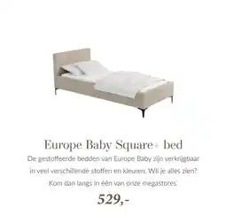 Babypark Europe Baby Square+ bed aanbieding