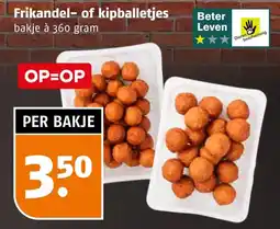 Poiesz Frikandel- of kipballetjes aanbieding