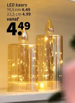 Wibra LED kaars aanbieding