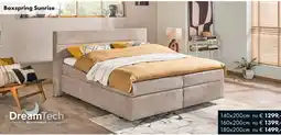 Woonsquare DreamTech Boxspring Sunrise aanbieding