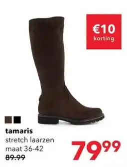 Scapino tamaris stretch laarzen aanbieding