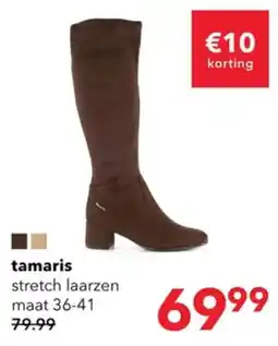 Scapino tamaris stretch laarzen aanbieding