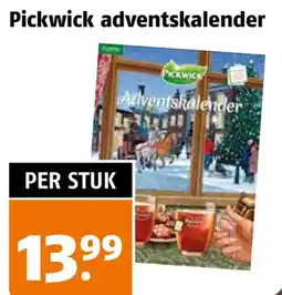 Poiesz Pickwick adventskalender aanbieding