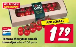 Nettorama Tomoza cherrytros smaak-tomaatjes aanbieding