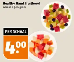Poiesz Healthy Hand fruitbowl aanbieding