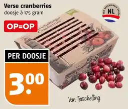Poiesz Verse cranberries aanbieding
