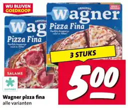Nettorama Wagner pizza fina aanbieding