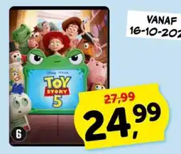 Boekenvoordeel Disney Pixar Toy Story 5 aanbieding
