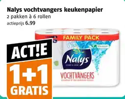 Poiesz Nalys vochtvangers keukenpapier aanbieding