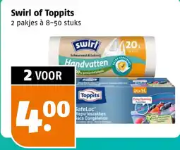 Poiesz Swirl of Toppits aanbieding