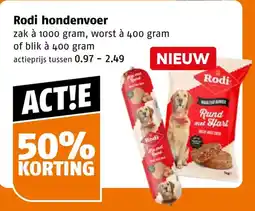 Poiesz Rodi hondenvoer aanbieding