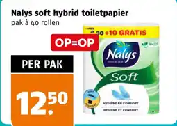 Poiesz Nalys soft hybrid toilet papier aanbieding