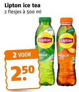 Poiesz Lipton ice tea aanbieding