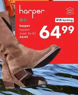 Scapino Harper laarzen aanbieding