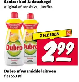 Nettorama Dubro afwasmiddel citroen aanbieding