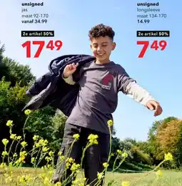 Scapino unsigned jas aanbieding