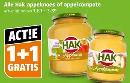 Poiesz Alle Hak appelmoes of appelcompote aanbieding