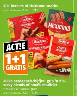 Poiesz Alle Beckers of Mexicanos snacks aanbieding