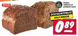 Nettorama Donker volkoren of pompoen aanbieding