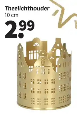 Wibra Theelichthouder aanbieding