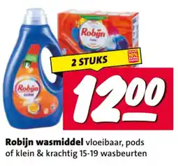 Nettorama Robijn wasmiddel aanbieding