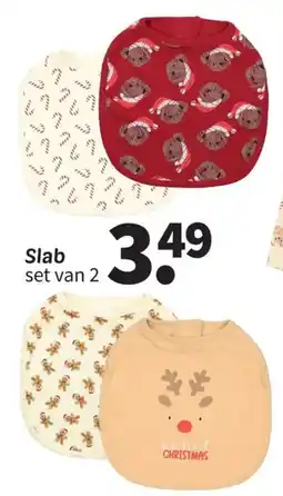 Wibra Slab set van 2 aanbieding