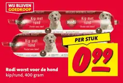 Nettorama Rodi worst voor de hond aanbieding