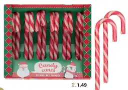 Wibra Candy canes aanbieding