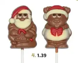 Wibra Chocolade lollie aanbieding