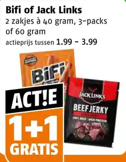 Poiesz Bifi of Jack Links aanbieding
