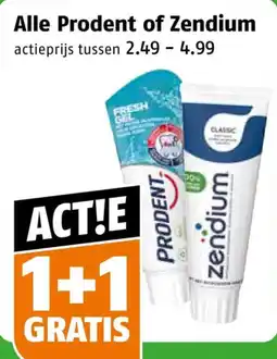 Poiesz Alle Prodent of Zendium aanbieding