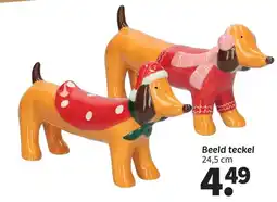 Wibra Beeld teckel aanbieding