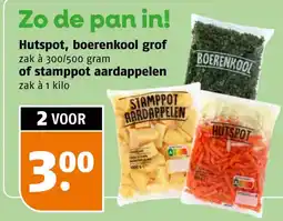 Poiesz Hutspot, boerenkool grof of stamppot aardappelen aanbieding